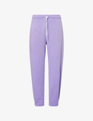 POLO RALPH LAUREN: Elasticated-Cuffs Straight-Leg Cotton-Blend Jogging Bottoms
