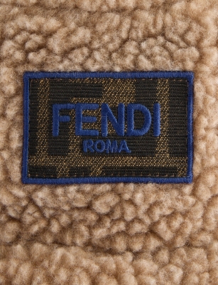 FENDI: Teddy Bear Cloche Bucket Hat