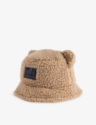 FENDI: Teddy Bear Cloche Bucket Hat