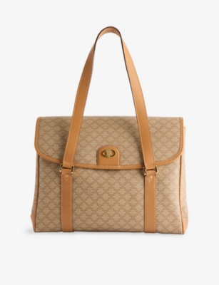 RESELFRIDGES: Pre-Loved Celine Canvas Top-Handle Bag
