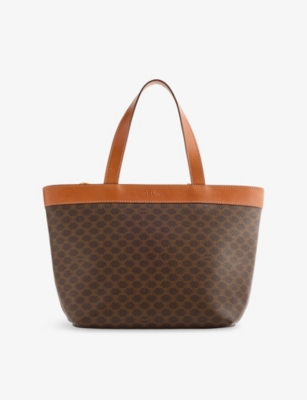 RESELFRIDGES: Pre-Loved Celine Macadam Coated-Canvas Handbag