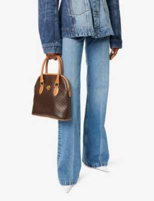 RESELFRIDGES: Pre-Loved Celine Macadam Canvas Top-Handle Bag