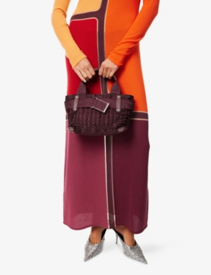 RESELFRIDGES: Pre-Loved Fendi Zucca Nylon Handbag