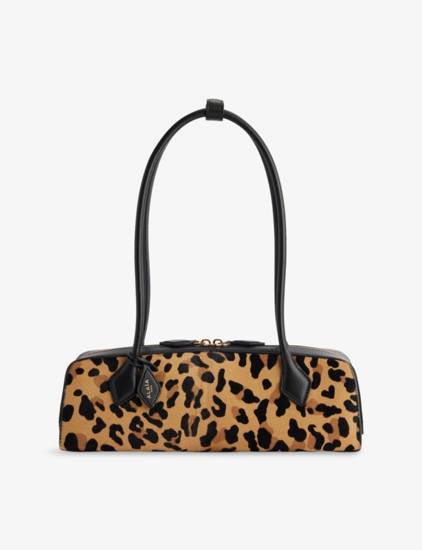 Le Teckel Medium Leather Shoulder Bag