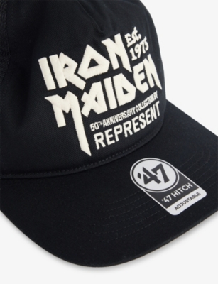 REPRESENT: Represent x ‘47 x Iron Maiden Anniversary Woven and Mesh Trucker Cap