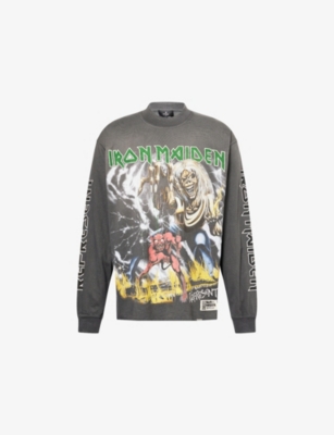 REPRESENT: Represent x Iron Maiden Relaxed-Fit Cotton T-Shirt
