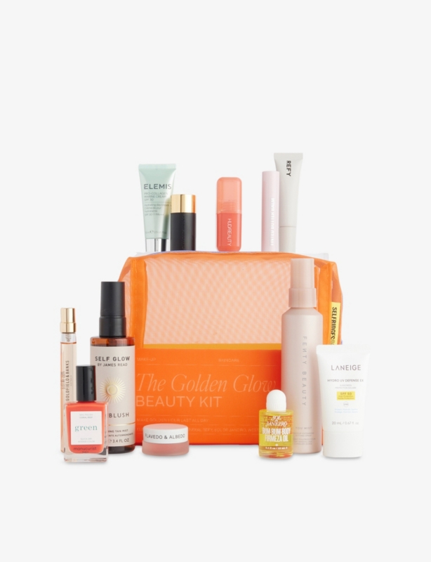 The Golden Glow Beauty Kit Worth £282