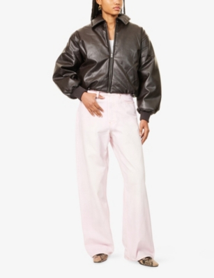 ACNE STUDIOS WOMENS ACNE STUDIOS 1981 WIDE-LEG DENIM JEANS 