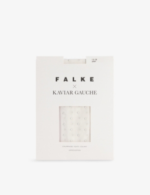 Falke Womens  X Kaviar Gauche Pearl Bridal Tights