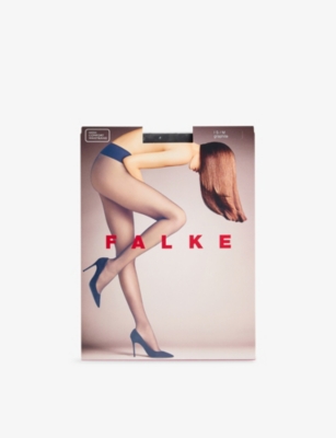 FALKE: Plumetis Polka Dot Stretch-Mesh Tights