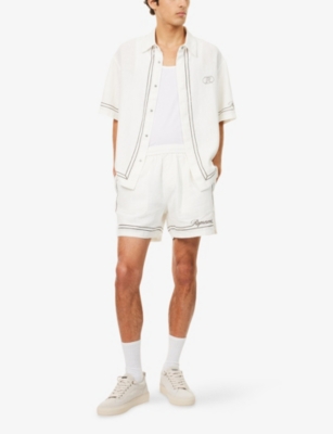 REPRESENT: Oversized Boxy-Fit Woven Shirt