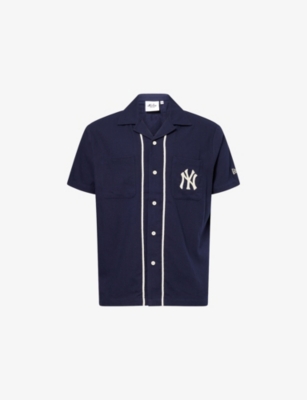 NEW ERA: New York Yankees MLB Piping Cotton-Silk Shirt