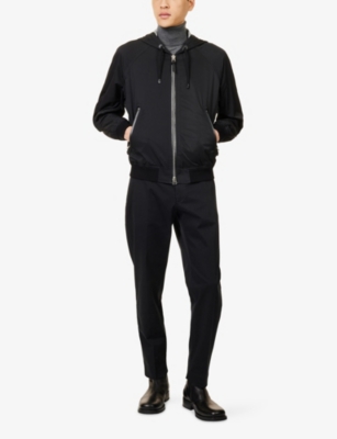 TOM FORD: Hooded Long-Sleeve Shell Jacket