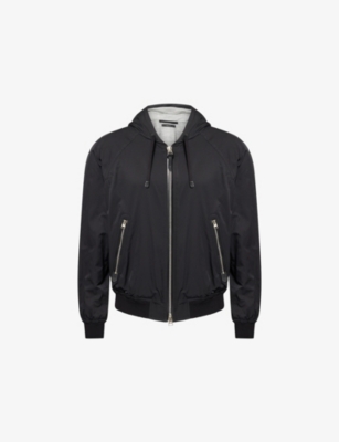 TOM FORD: Hooded Long-Sleeve Shell Jacket