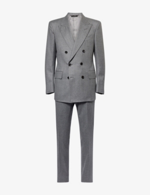 TOM FORD: Dyllan Double-Breasted Wool Suit