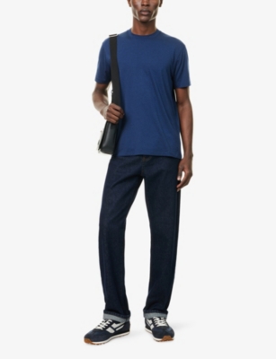 TOM FORD: Crewneck Regular-Fit Cotton-Blend T-Shirt