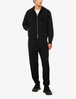 TOM FORD: Zip-Through Relaxed Cotton-Jersey Hoody
