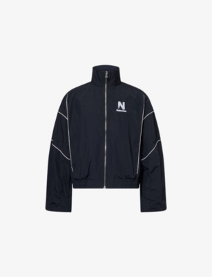 NAHMIAS: Warm Up Boxy-Fit Cotton-Blend Jacket