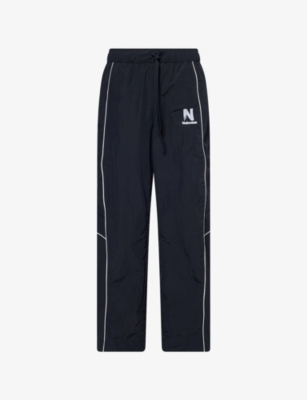 NAHMIAS: Warm Up Baggy-Fit Cotton-Blend Bottoms