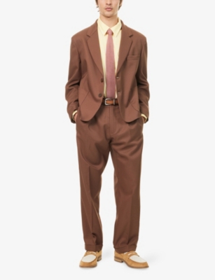 GOLF LE FLEUR: Double-Pleated Straight-Leg Woven Trousers