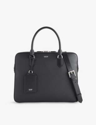 TOM FORD: Elliot Leather Briefcase