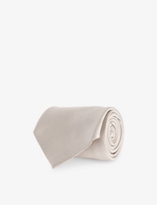 TOM FORD: Solid Mogador Silk Tie