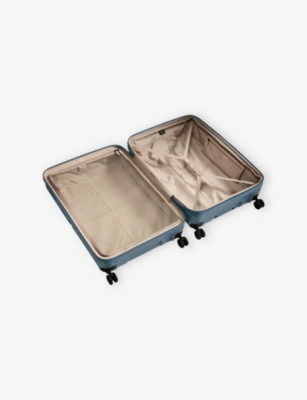 ANTLER: Single Stripe Four-Wheel Polypropylene Suitcase 81cm