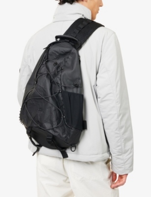 Oakley Mens Blackout Latitude Woven Sling Pack