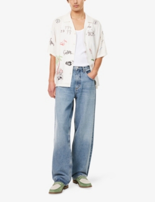 Duke Sketch Graphic-Print Woven Shirt