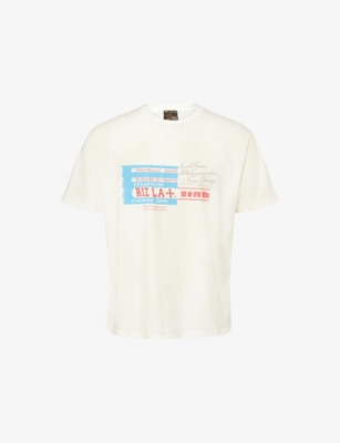 DUKE & DEXTER: Rizla Graphic-Print Cotton-Jersey T-shirt
