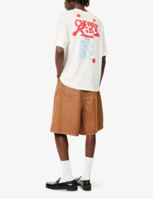 DUKE & DEXTER: Graphic-Print Relaxed-Fit Cotton T-Shirt