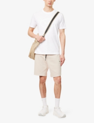 BOSS GREEN: Headlo Drawstring Stretch-Cotton Blend Shorts