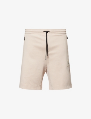 Hugo Boss Mens Boss Green Headlo Drawstring Stretch-cotton Blend Shorts