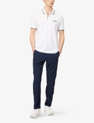 BOSS GREEN: T-Commuter Straight-Leg Stretch-Woven Trousers