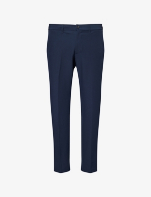 Hugo Boss Mens Boss Green T-commuter Straight-leg Stretch-woven Trousers