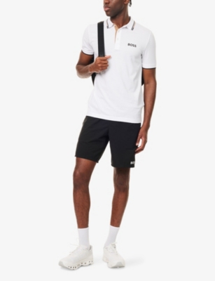 BOSS GREEN: Atta 9inch Drawstring Woven Shorts