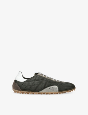 MAISON MARGIELA: Sprinters Canvas And Suede Trainers
