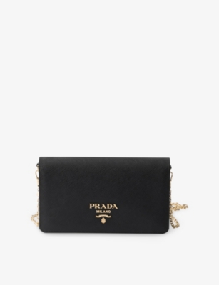 PRADA: Saffiano Leather Mini Cross-Body Bag