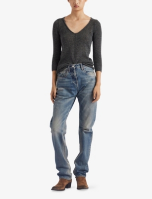 PRADA: V-Neck Cashmere Knitted Jumper