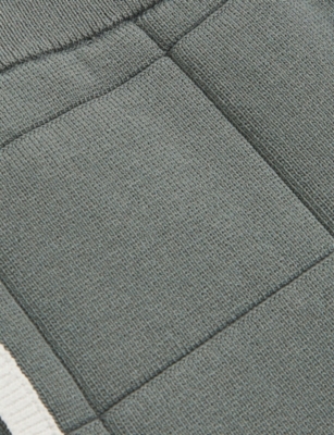 REISS: Barbor Grid-Pattern Knitted Shorts 3-9 Years