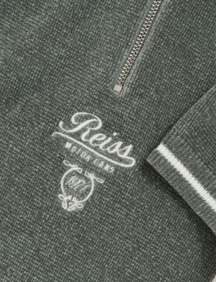 REISS: Walter Logo-Embroidery Wool Top 9-13 Years