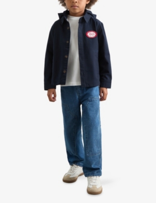 REISS: Prescott Removable-Hood Motor Cars Cotton Jacket 3-9 Years