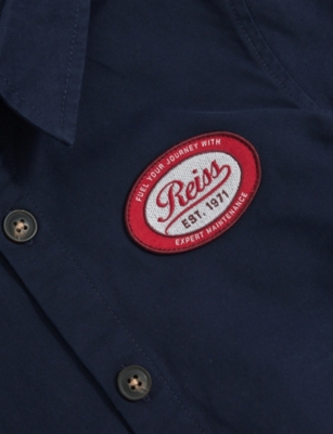 REISS: Prescott Removable-Hood Motor Cars Cotton Jacket 9-13 Years