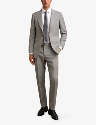 REISS: Inspire Slim-Fit Wool Trousers