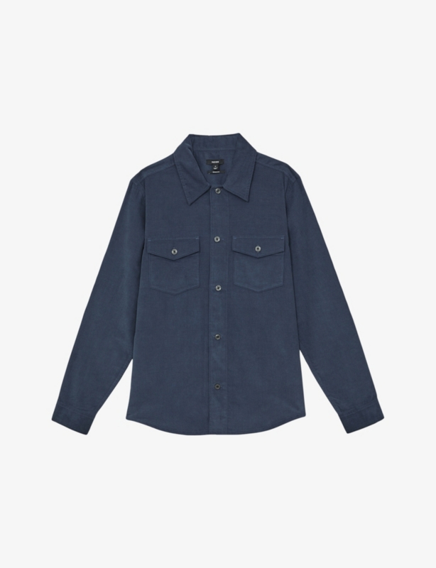 Kai Twin-Pocket Regular-Fit Corduroy Overshirt