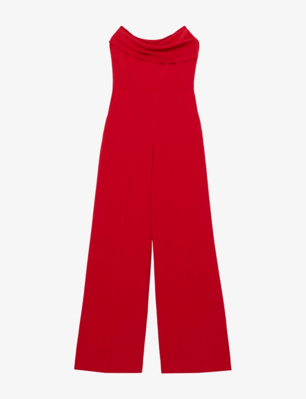 Premier Strapless Stretch-Woven Jumpsuit