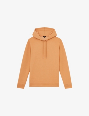 REISS: Fabien Regular-Fit Double-Knit Stretch-Jersey Hoody