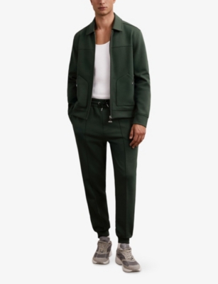 REISS: Hale Half-Zip Jersey Sweatshirt