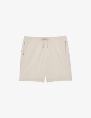 REISS: Barber Drawstring-Waist Regular-Fit Stretch-Jersey Shorts