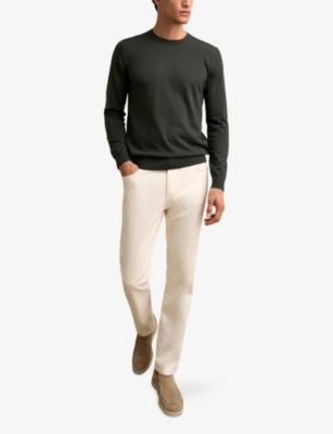 REISS: Wessex Crewneck Wool Jumper